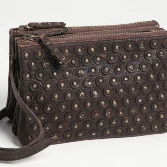 Frye Jenna Studded Disc Crossbody Bag - Picture 2 of 16